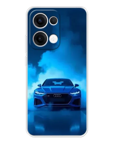 Чохол для OPPO Reno13 з картинкою «Audi — блакитна енергія» Чохол для OPPO Reno13 з картинкою «Audi — блакитна енергія»