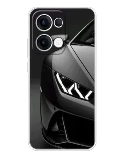 Чохол для OPPO Reno13 з картинкою «Lamborghini фари деталізація»