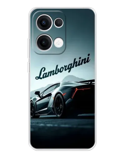 Чохол для OPPO Reno13 з картинкою «Класичний Lamborghini надпис»
