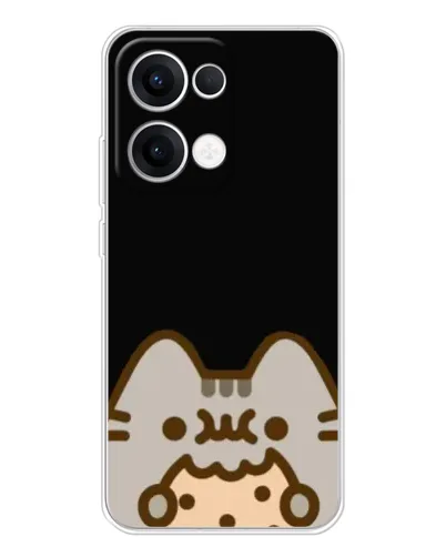 Чохол для OPPO Reno13 з картинкою «Пушин на чорному» Чохол для OPPO Reno13 з картинкою «Пушин на чорному»