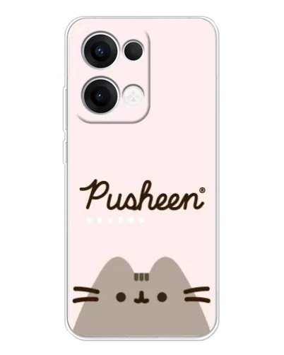 Чохол для OPPO Reno13 з картинкою «Pusheen логотип» Чохол для OPPO Reno13 з картинкою «Pusheen логотип»