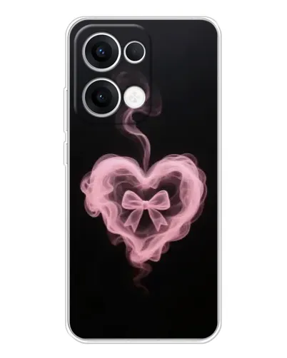 Чохол для OPPO Reno13 з картинкою «Димчасте серце» Чохол для OPPO Reno13 з картинкою «Димчасте серце»