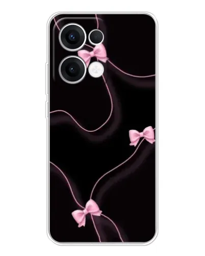 Чохол для OPPO Reno13 з картинкою «Рожеві стрічки» Чохол для OPPO Reno13 з картинкою «Рожеві стрічки»