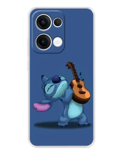 Чохол для OPPO Reno13 з картинкою «Стіч з укулеле»
