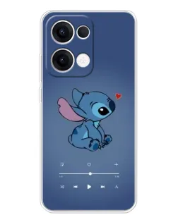 Чохол для OPPO Reno13 з картинкою «Музичний Stitch»