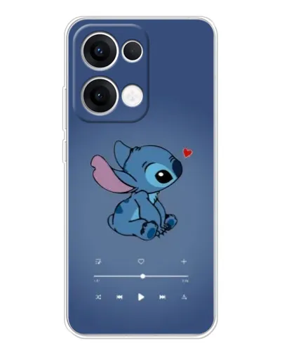 Чохол для OPPO Reno13 з картинкою «Музичний Stitch»