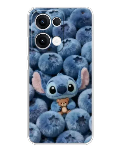 Чохол для OPPO Reno13 з картинкою «Стіч та лохина»