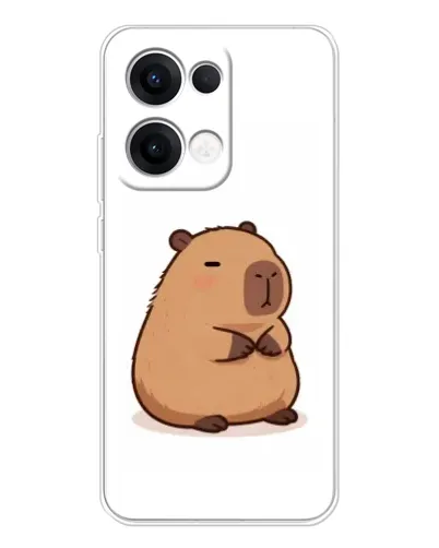 Чохол для OPPO Reno13 з картинкою «Товстенька капібара»