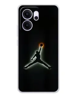 Чехол для OPPO Reno14 F с картинкой «Jordan Gradient Logo» Чехол для OPPO Reno14 F с картинкой «Jordan Gradient Logo»