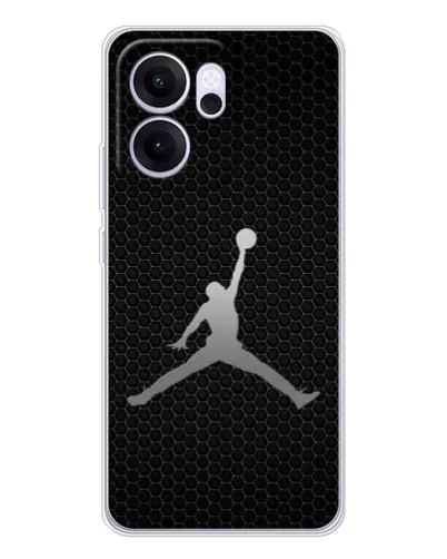 Чехол для OPPO Reno14 F с картинкой «Jordan Dark Carbon»