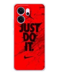 Чехол для OPPO Reno14 F с картинкой «Nike Just Do It» Чехол для OPPO Reno14 F с картинкой «Nike Just Do It»