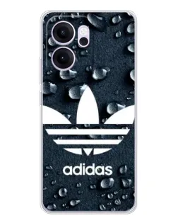 Чехол для OPPO Reno14 F с картинкой «Adidas Trefoil Blue» Чехол для OPPO Reno14 F с картинкой «Adidas Trefoil Blue»