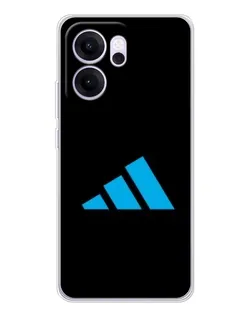 Чехол для OPPO Reno14 F с картинкой «Adidas Cyan Logo» Чехол для OPPO Reno14 F с картинкой «Adidas Cyan Logo»