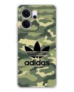Чехол для OPPO Reno14 F с картинкой «Милитари стиль Adidas» Чехол для OPPO Reno14 F с картинкой «Милитари стиль Adidas»