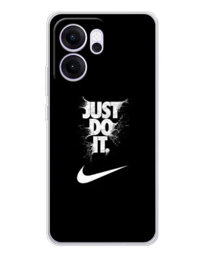 Чехол для OPPO Reno14 F с картинкой «Текстовый принт Nike»