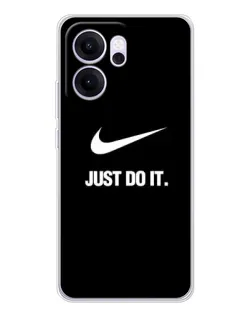Чехол для OPPO Reno14 F с картинкой «Классический принт Nike»