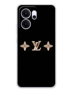 Чехол для OPPO Reno14 F с картинкой «Louis Vuitton — минимализм»