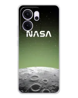 Чехол для OPPO Reno14 F с картинкой «NASA — лунный градиент»