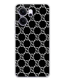 Чехол для OPPO Reno14 F с картинкой «Gucci — сетчатый паттерн» Чехол для OPPO Reno14 F с картинкой «Gucci — сетчатый паттерн»
