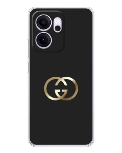 Чехол для OPPO Reno14 F с картинкой «Минимализм Gucci» Чехол для OPPO Reno14 F с картинкой «Минимализм Gucci»