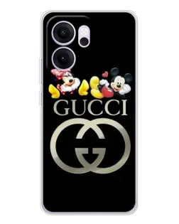 Чехол для OPPO Reno14 F с картинкой «Gucci — герои Disney» Чехол для OPPO Reno14 F с картинкой «Gucci — герои Disney»