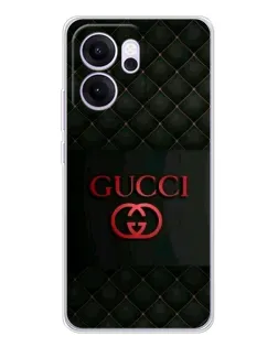 Чехол для OPPO Reno14 F с картинкой «Gucci — стеганый черный» Чехол для OPPO Reno14 F с картинкой «Gucci — стеганый черный»