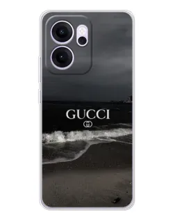 Чехол для OPPO Reno14 F с картинкой «Gucci — морской прибой» Чехол для OPPO Reno14 F с картинкой «Gucci — морской прибой»
