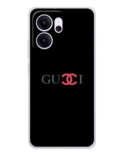 Чехол для OPPO Reno14 F с картинкой «Gucci — красный градиент» Чехол для OPPO Reno14 F с картинкой «Gucci — красный градиент»