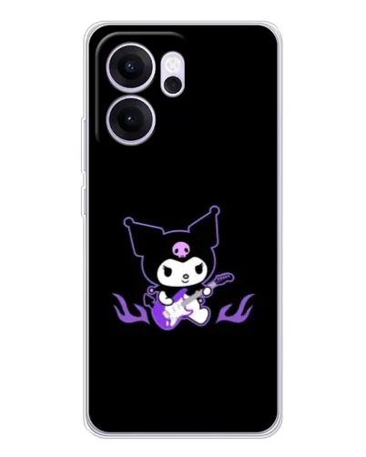 Чехол для OPPO Reno14 F с картинкой «Электрическая Kuromi» Чехол для OPPO Reno14 F с картинкой «Электрическая Kuromi»