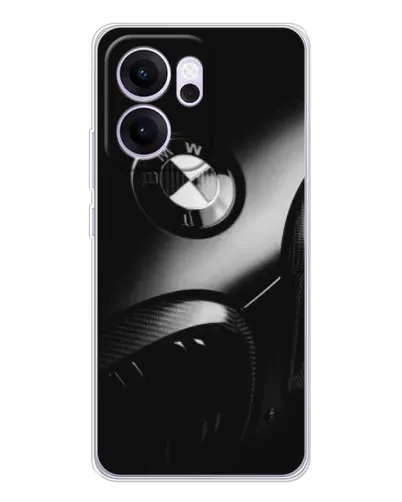 Чехол для OPPO Reno14 F с картинкой «Эмблема BMW — макро»