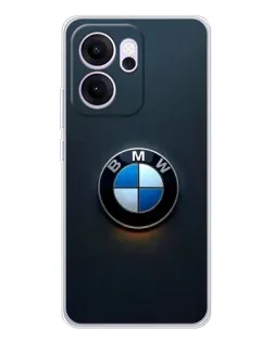 Чехол для OPPO Reno14 F с картинкой «Логотип BMW — минимализм»