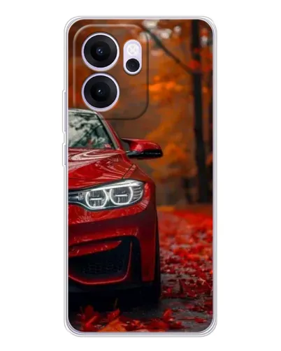 Чехол для OPPO Reno14 F с картинкой «Осенняя BMW M4»
