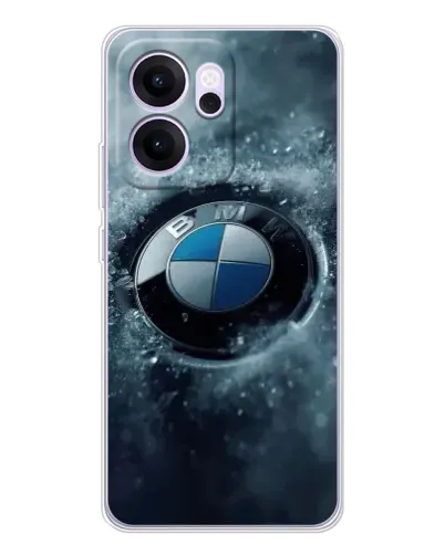 Чохол для OPPO Reno14 F з картинкою «Логотип BMW — лід» Чохол для OPPO Reno14 F з картинкою «Логотип BMW — лід»