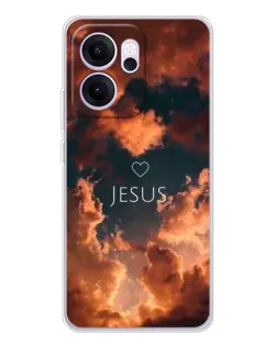 Чехол для OPPO Reno14 F с картинкой «Сияние Имени Jesus» Чехол для OPPO Reno14 F с картинкой «Сияние Имени Jesus»