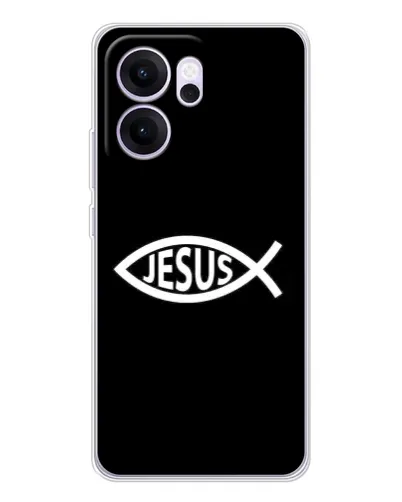 Чехол для OPPO Reno14 F с картинкой «Классический Jesus»