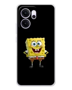 Чехол для OPPO Reno14 F с картинкой «Классический Губка Боб»
