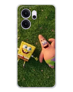 Чехол для OPPO Reno14 F с картинкой «Друзья на лужайке» Чехол для OPPO Reno14 F с картинкой «Друзья на лужайке»