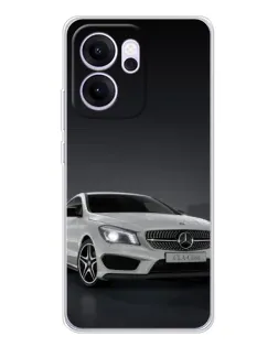 Чехол для OPPO Reno14 F с картинкой «Mercedes AMG GT Silver» Чехол для OPPO Reno14 F с картинкой «Mercedes AMG GT Silver»
