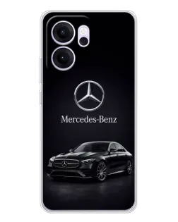 Чехол для OPPO Reno14 F с картинкой «Mercedes — решетка радиатора»