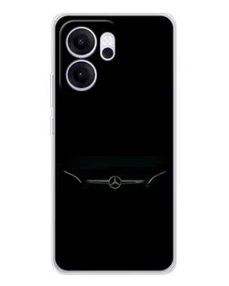 Чехол для OPPO Reno14 F с картинкой «Mercedes Stealth Look»