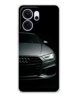 Чехол для OPPO Reno14 F с картинкой «Audi — детализация кузова» Чехол для OPPO Reno14 F с картинкой «Audi — детализация кузова»