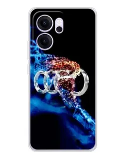 Чехол для OPPO Reno14 F с картинкой «Энергия лого Audi» Чехол для OPPO Reno14 F с картинкой «Энергия лого Audi»