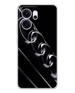Чехол для OPPO Reno14 F с картинкой «Audi — абстрактные кольца» Чехол для OPPO Reno14 F с картинкой «Audi — абстрактные кольца»