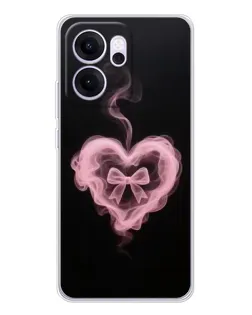Чехол для OPPO Reno14 F с картинкой «Дымчатое сердце» Чехол для OPPO Reno14 F с картинкой «Дымчатое сердце»