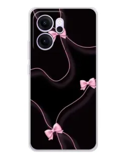 Чехол для OPPO Reno14 F с картинкой «Розовые ленты»