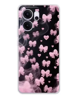 Чехол для OPPO Reno14 F с картинкой «Неоновое кружево»