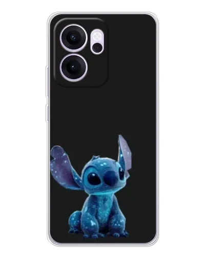 Чехол для OPPO Reno14 F с картинкой «Стич на черном» Чехол для OPPO Reno14 F с картинкой «Стич на черном»