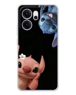 Чехол для OPPO Reno14 F с картинкой «Фиолетовый туман роз»