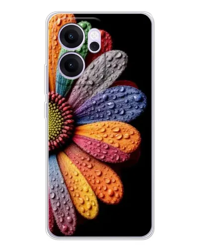 Чехол для OPPO Reno14 F с картинкой «Радужный цветок» Чехол для OPPO Reno14 F с картинкой «Радужный цветок»