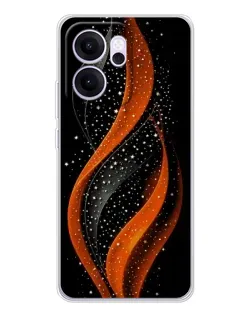 Чехол для OPPO Reno14 F с картинкой «Огненная звездная волна» Чехол для OPPO Reno14 F с картинкой «Огненная звездная волна»